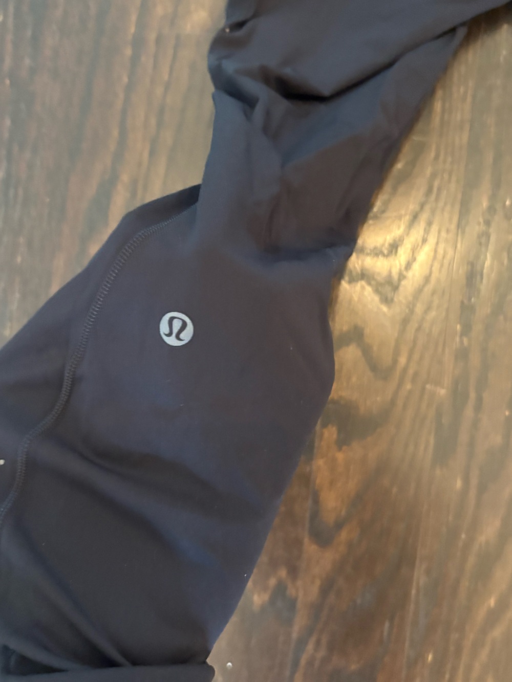 Black Lululemon 25 inch fast and free leggings